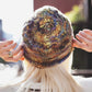 Malabrigo Book 7 "Rasta in Brooklyn" Windsor Terrace Rolled Brim Herringbone Hat
