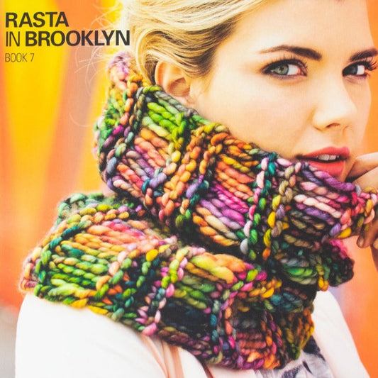 Malabrigo Book 7  Rasta in Brooklyn The Heights Drop Stitch Cowl