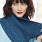 Malabrigo Book 10 Rios Waterfront Textured Rib Cowl