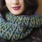 Malabrigo Book 10 Rios Greenwave Brioche-Rib Cowl
