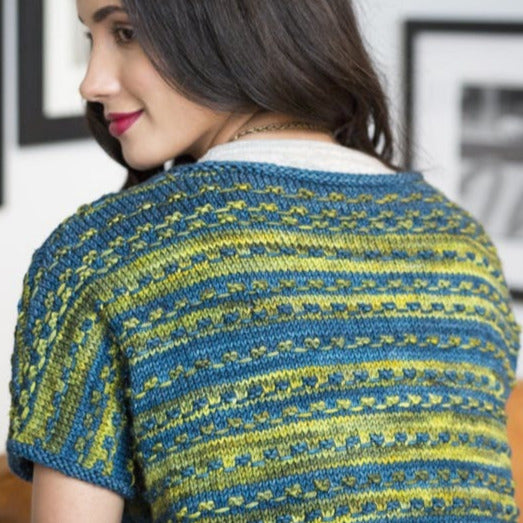 Malabrigo Book 10 Rios Reuben Boxy Cardigan