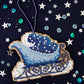 Mill Hill Celestial Sleigh Kit MH16-1731 Completed