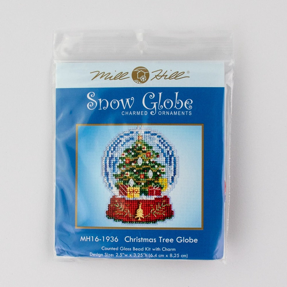 Mill Hill MH16-1936 Christmas Tree Globe Counted Cross Stitch Kit