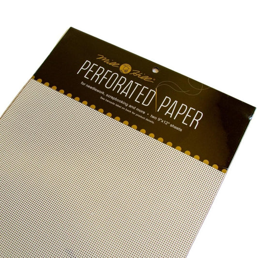 Mill Hill Perforated Paper White