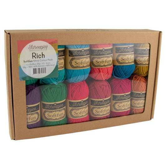 Scheepjes Softfun Colour Pack Rich