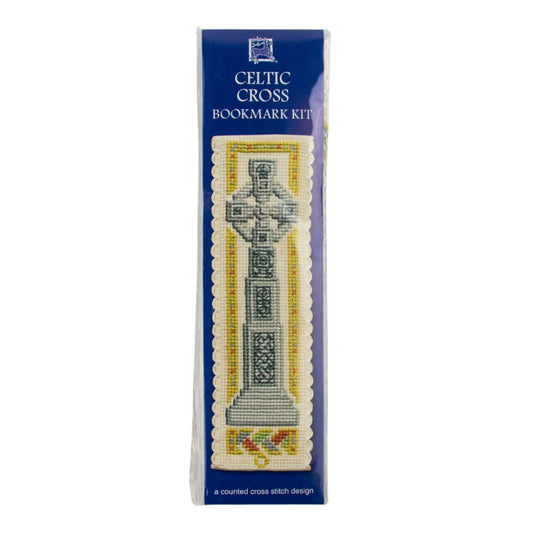 Textile Heritage Celtic Cross Bookmark Counted Cross Stitch Kit