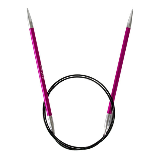 KnitPro Zing Fixed Circular Knitting Needle 5.00mm/80cm