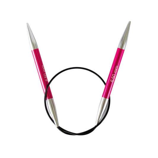 KnitPro Zing Fixed Circular Knitting Needle 6.50mm/40cm