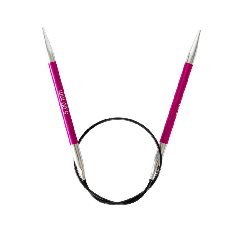 KnitPro Zing Fixed Circular Knitting Needle 5.00mm/40cm