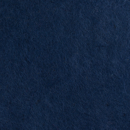 Nepalese Pure Wool Felt Midnight Blue 30cm x 30cm