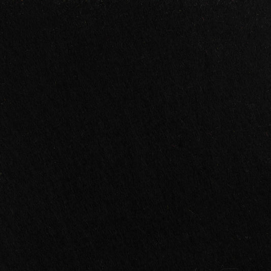 Pure Wool Felt 40 Black 30cm x 20cm