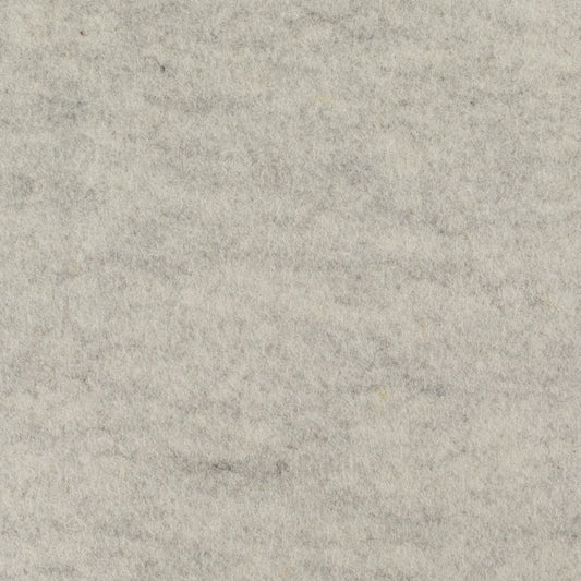 Pure Wool Felt 1.00 Natural White/Grey Marle 30cm x 20cm
