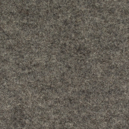WFG1.07 Pure Wool Felt Natural Dark Grey Marle 30cm 20cm