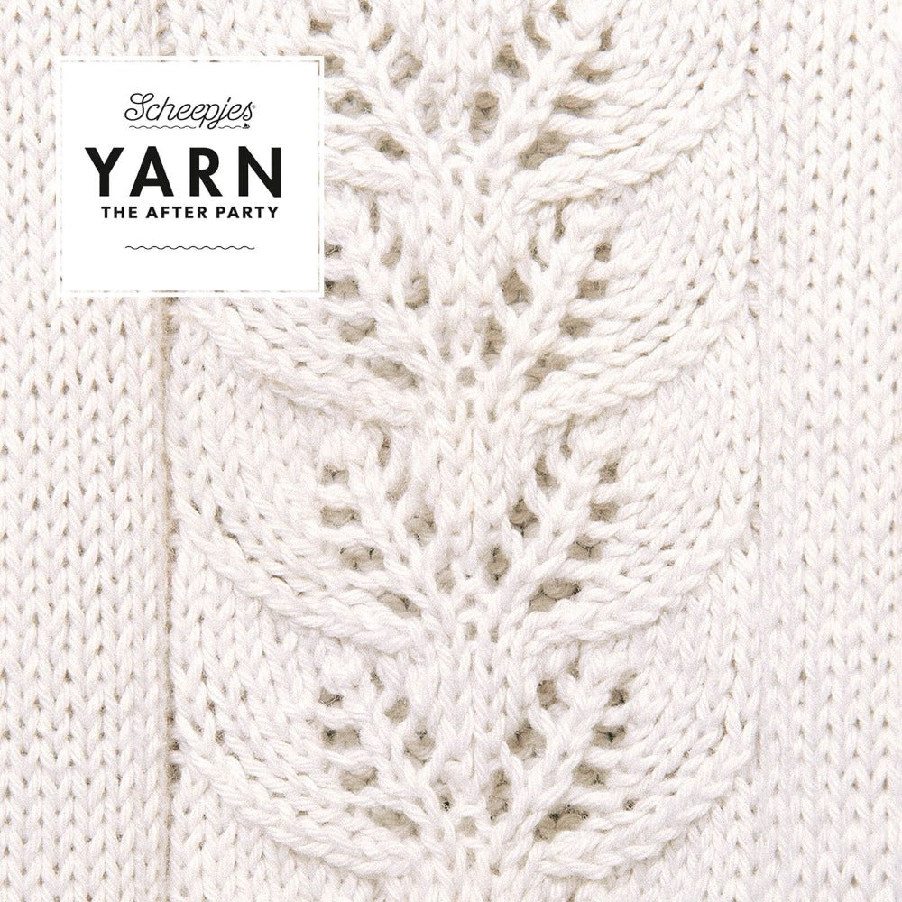 Scheepjes Yarn The After Party 104 "Column of Leaves" Top Knitting Pattern